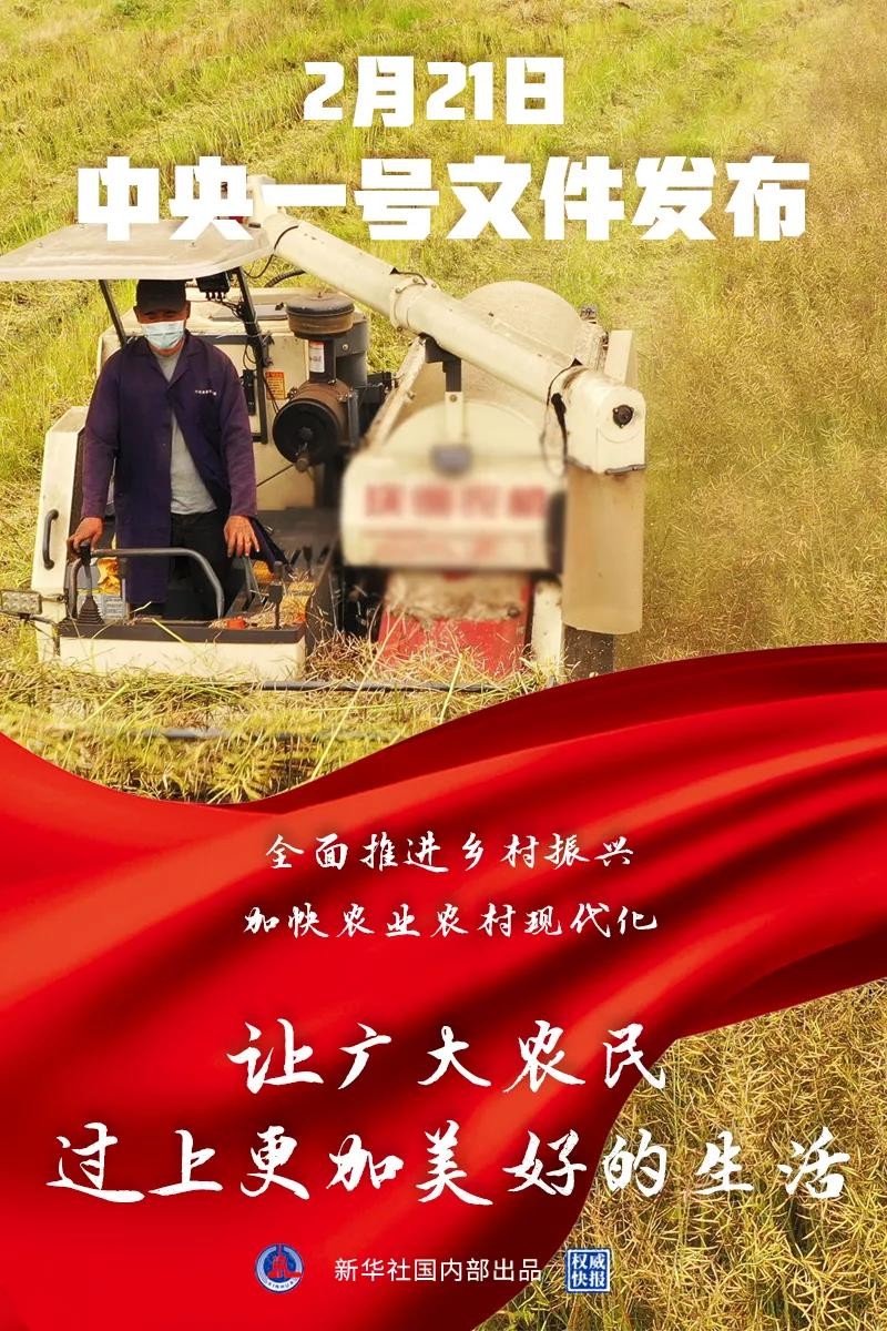 全面推進鄉(xiāng)村振興！2021中央一號文件來了！