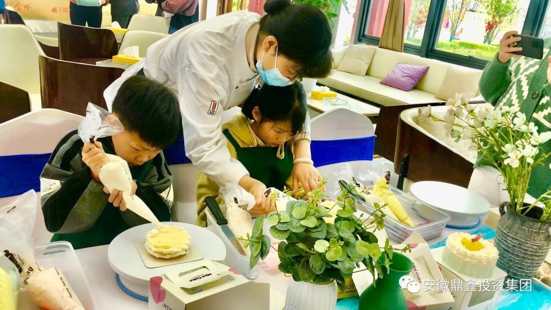 【鼎鑫·幸福中心】蛋糕DIY活動(dòng)圓滿舉行，期待下一次相聚。
